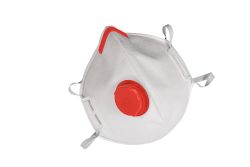 Affinity 2131, Disposable Mask folded, FFP3 NR D (EN149), valve, Red, 15x